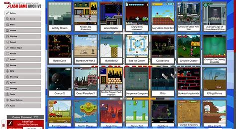 flash game archive